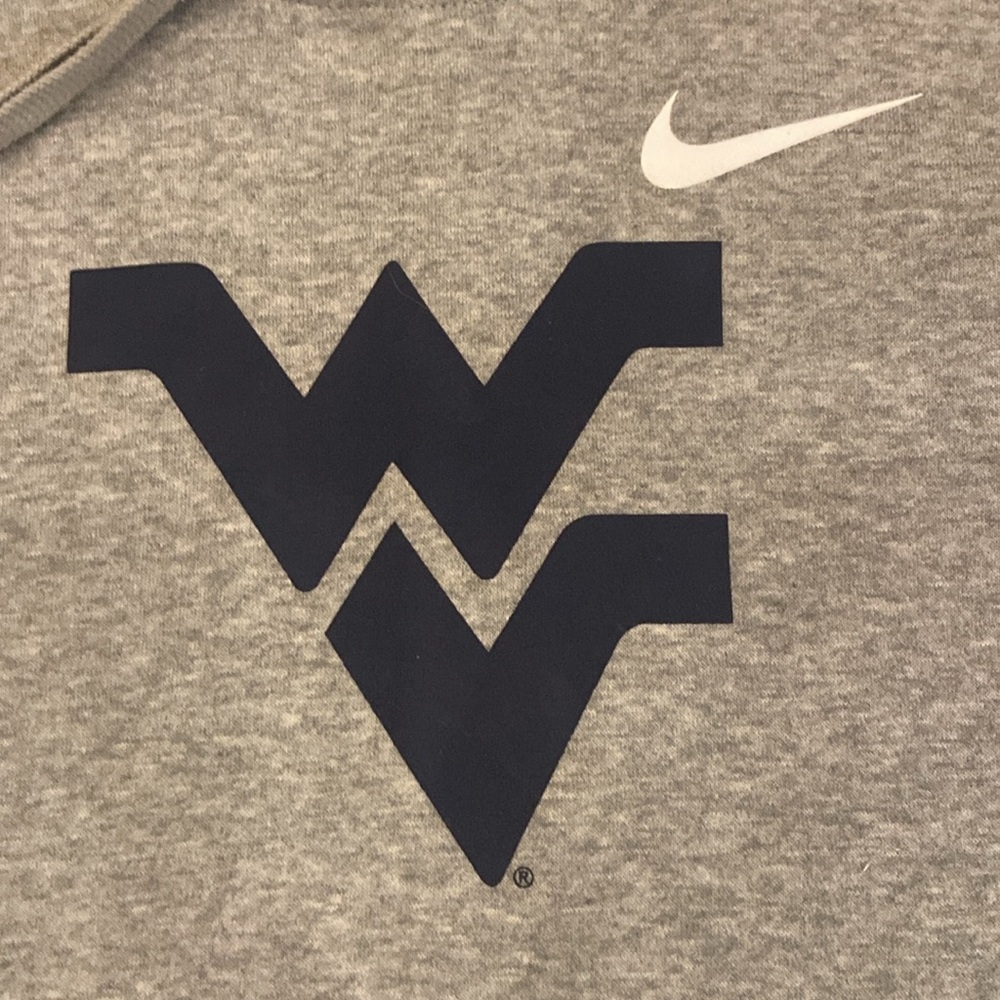 Men’s West Virginia Nike Dri fit Hoodie - Picture 2 of 7